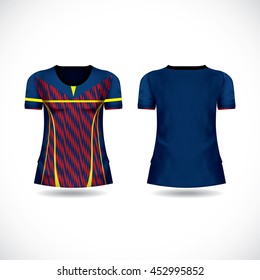 t-shirt oblique design