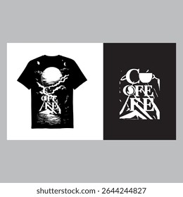 T-shirt outline. Front and back view on transparent background.