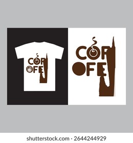 T-shirt outline. Front and back view on transparent background.