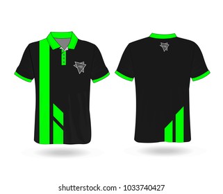 Similar Images, Stock Photos & Vectors of Set green polo shirt vector