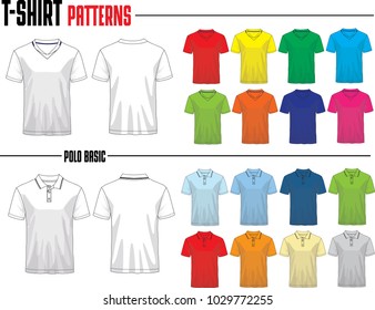 Similar Images, Stock Photos & Vectors of Polo Shirt color collection ...