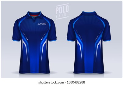 Tshirt Polo Templates Design Uniform Front Stock Vector (Royalty Free ...