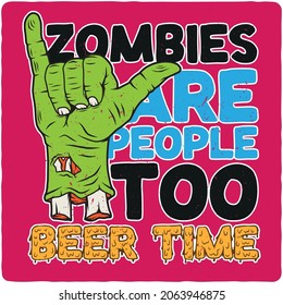 T-Shirt- oder Plakatdesign mit Illustration von