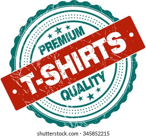 T-Shirt Premium Quality Rubber Stamp