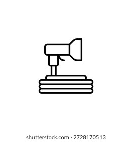 Diseño de Vector de contorno de máquina de prensado de camiseta para