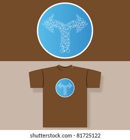 T-Shirt-Druck