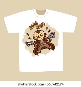 T-shirt Print Design Superhero