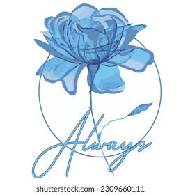 estampado de camisetas estampado de flor tatuaje verano