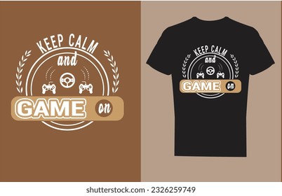 #tshirt
#quotes
#lettering
Gaming T Shirt Design