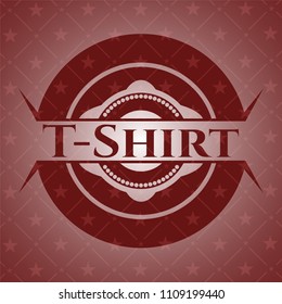  T-Shirt red emblem