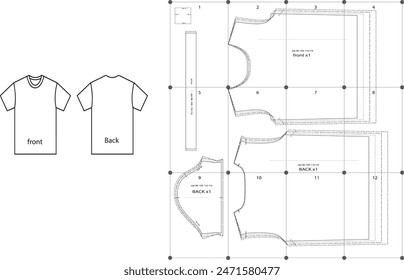 T-Shirt sewing pattern for the perfect kid’s t-shirt. Multiple sizes included.