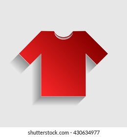 T-shirt sign illustration