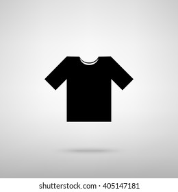 T-shirt sign. Vector illustration