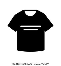  tshirt silhouette isolated on white background. T shirt icon vector illustration design. 