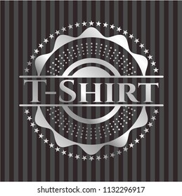 T-Shirt silver emblem