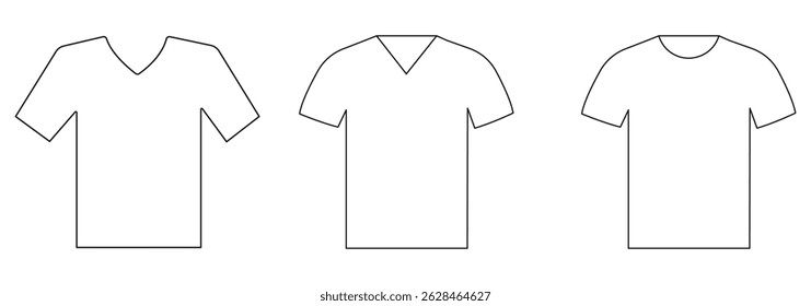 t-shirt simple icon, vector illustration, icon shirt. isolated t-shirt icon with a white background. vector illustration eps 10