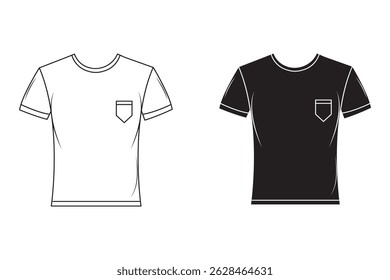 t-shirt simple icon, vector illustration, icon shirt. isolated t-shirt icon with a white background. vector illustration eps 10