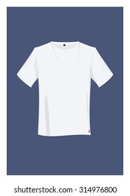 T-shirt simple illustration