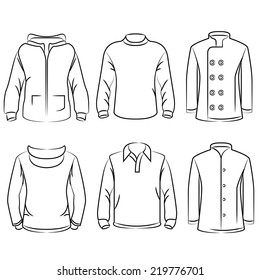 t-shirt sketch design template, sweatshirt 