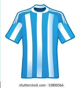 T-shirt of soccer of Argentina