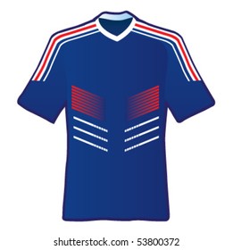 T-shirt of soccer of France