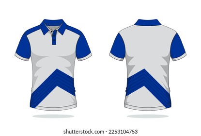 Tshirt soccer uniform polo template 