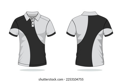 Tshirt soccer uniform polo template 