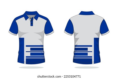 Tshirt soccer uniform polo template 