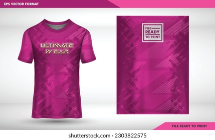 Tshirt sport background for extreme jersey team, racing, cycling, football, gaming, backdrop, wallpaper design for woaman dark magenta extrime ware 