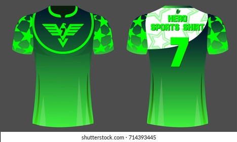 T-shirt sport design 