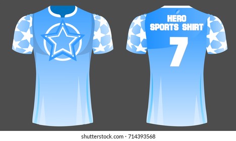 T-shirt sport design 