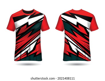 T-Shirt Sport Design. Racing jersey for club