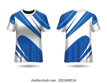 T-Shirt Sport Design. Racing jersey for club