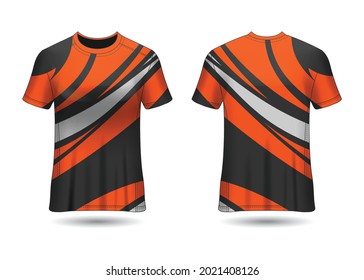 T-Shirt Sport Design. Racing jersey for club