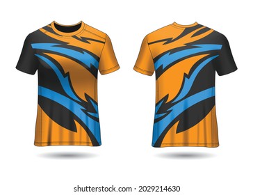 T-Shirt Sport Design. Racing jersey for club
