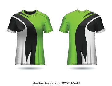 T-Shirt Sport Design. Racing jersey for club