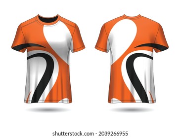 Tshirt Sport Design Racing Jersey Club Stock Vector (Royalty Free ...
