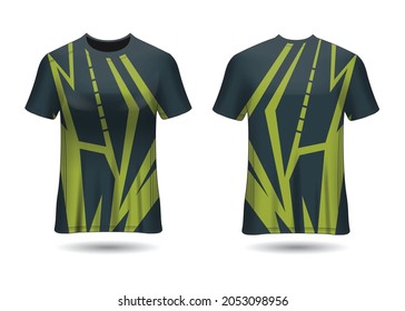 T-Shirt Sport Design. Racing jersey for club