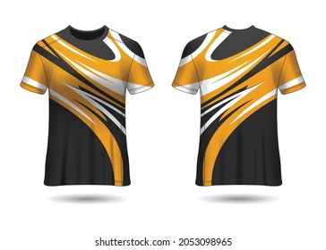 T-Shirt Sport Design. Racing jersey for club