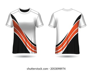 T-Shirt Sport Design. Racing jersey for club