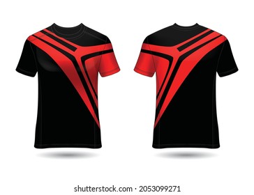 T-Shirt Sport Design. Racing jersey for club