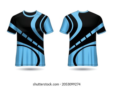 T-Shirt Sport Design. Racing jersey for club