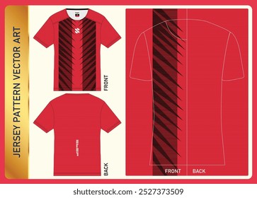 Tshirt sport design template - Elevate your design game with our Customizable Jersey Pattern Vector File! This high-quality, scalable vector file is perfect for sports apparel, team merchandise, or an