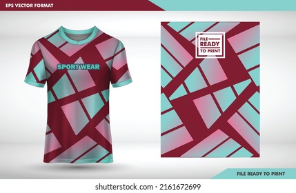 t-shirt sport design template,  jersey mockup for football club. jersey sport shirt design for soccer Sport, basket ball, running uniform