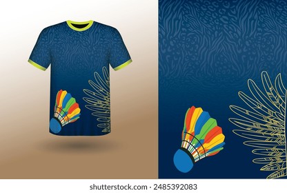 T-shirt Sport Design Template, T-shirt Mockup Abstract Grunge Sport Jersey Design For Cricket, Football Soccer, Racing, Sports, Running Soccer Jersey. Uniform Front View