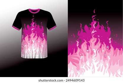 T-shirt Sport Design Template, T-shirt Mockup Abstract Grunge Sport Jersey Design For Cricket, Football Soccer, Racing, Sports, Running Soccer Jersey. Uniform Front View