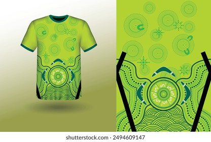 T-shirt Sport Design Template, T-shirt Mockup Abstract Grunge Sport Jersey Design For Cricket, Football Soccer, Racing, Sports, Running Soccer Jersey. Uniform Front View