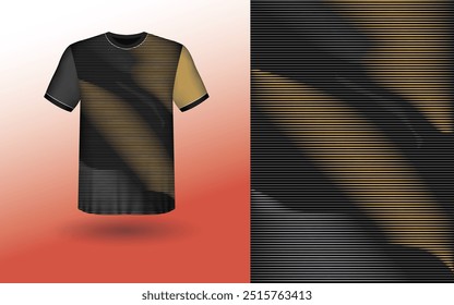T-shirt Sport Design Template, T-shirt Mockup Abstract Grunge Sport Jersey Design For Cricket, Football Soccer, Racing, Sports, Running Soccer Jersey. Uniform Front View