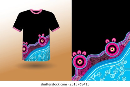 T-shirt Sport Design Template, T-shirt Mockup Abstract Grunge Sport Jersey Design For Cricket, Football Soccer, Racing, Sports, Running Soccer Jersey. Uniform Front View