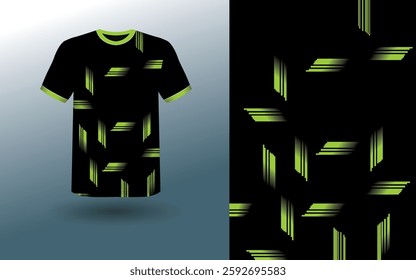 T-shirt Sport Design Template, T-shirt Mockup Abstract Grunge Sport Jersey Design For Cricket, Football Soccer, Racing, Sports, Running Soccer Jersey. Uniform Front View
